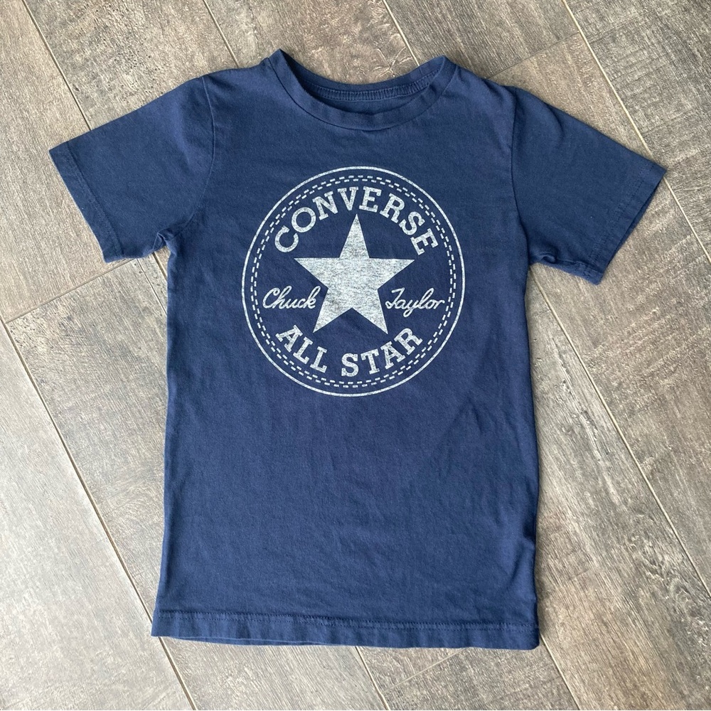 Converse Chuck Taylor Kids Medium Navy‎ Blue T-Shirt